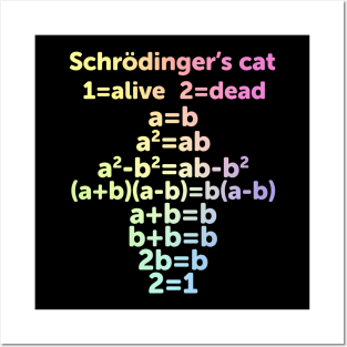 Schrödinger's Cat Posters and Art